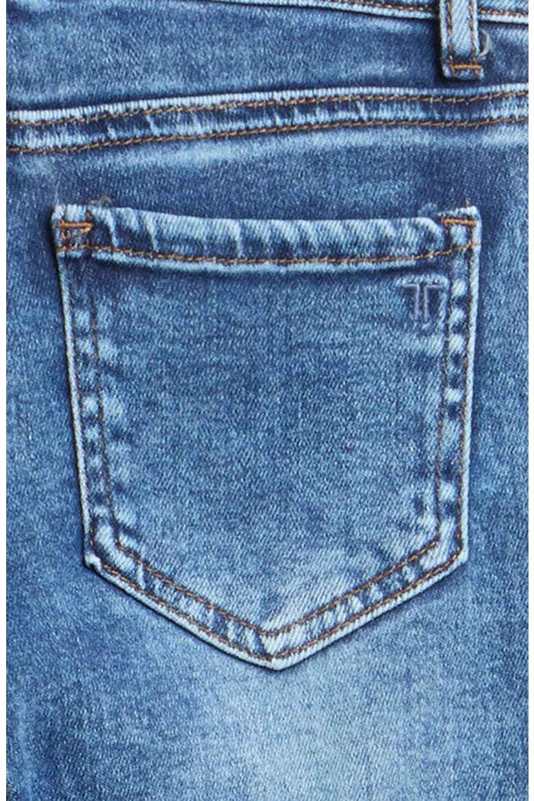 Kids' Cloud Release Hem Flare Jeans, Alternate, color, INDIGO