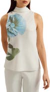 Ted Baker London Setsuko Floral Sleeveless Top