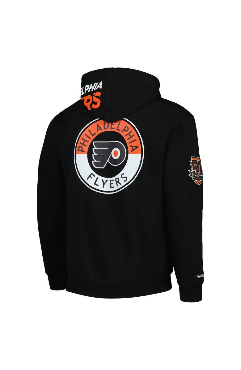 Mitchell & Ness Men's Mitchell & Ness Black Philadelphia Flyers City Collection Pullover Hoodie, Alternate, color,