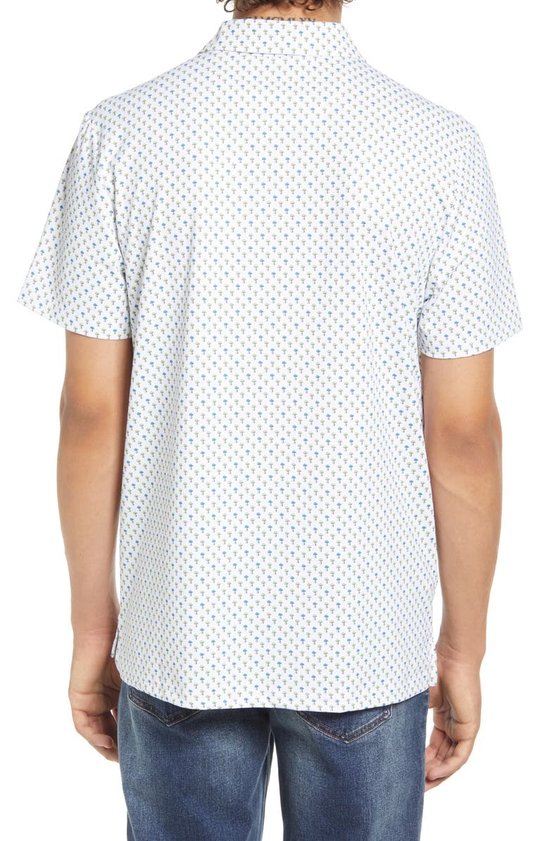 Original Penguin Mushroom Print Golf Polo, Alternate, color,