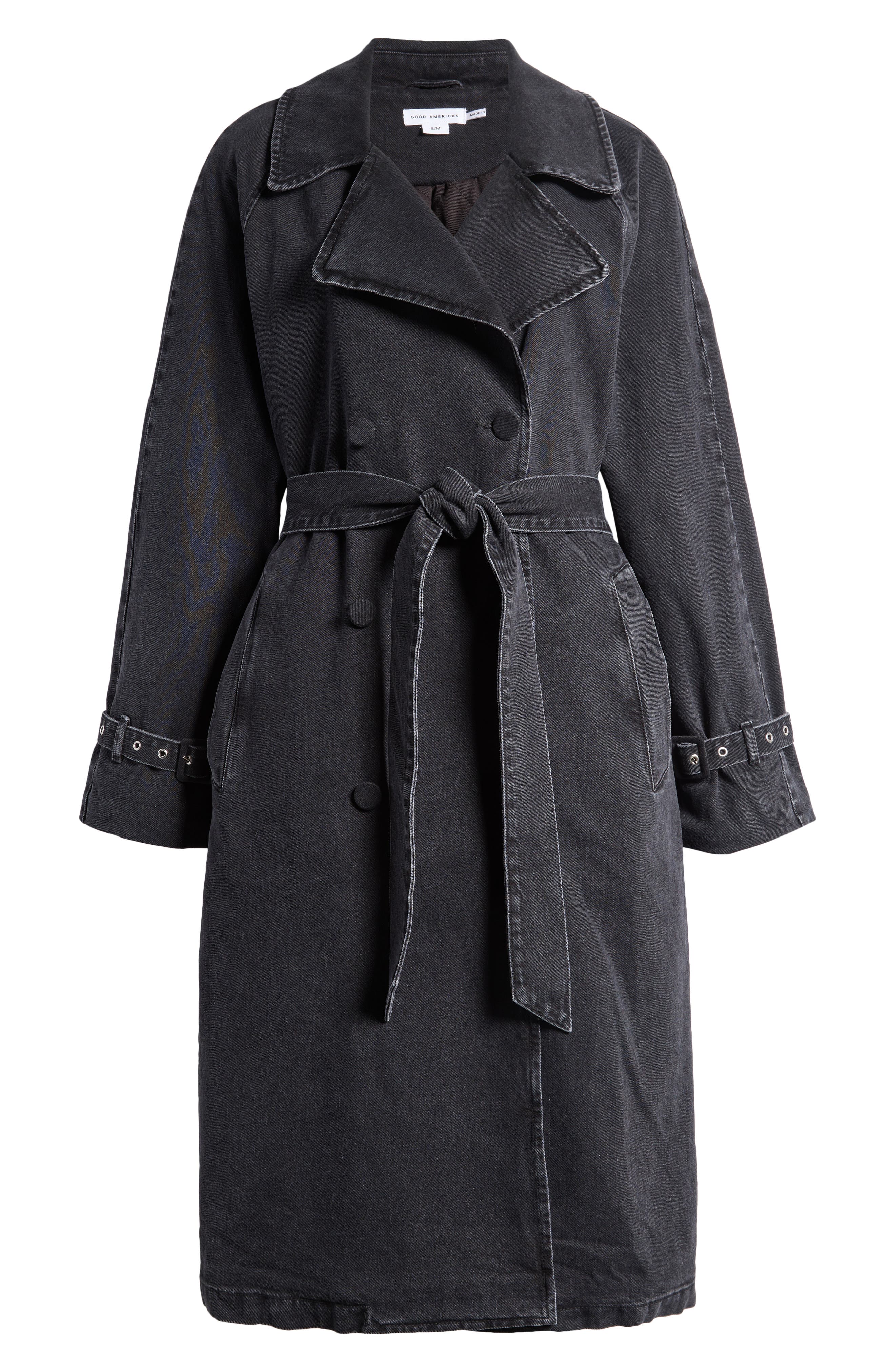 Uniform Denim Trench Coat