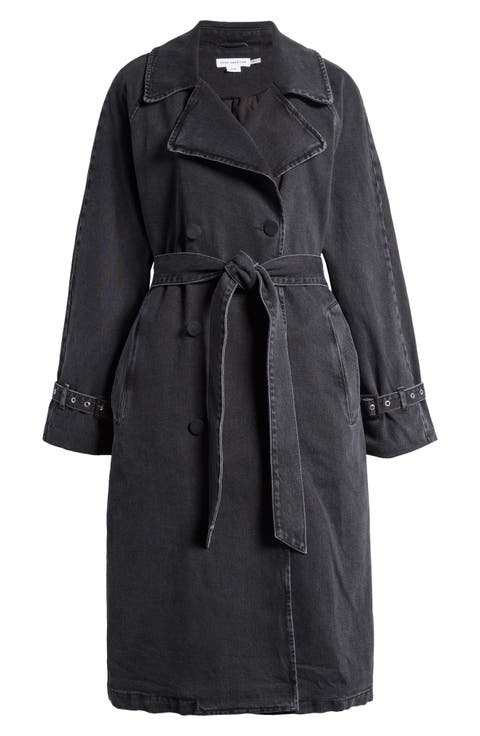 Uniform Denim Trench Coat