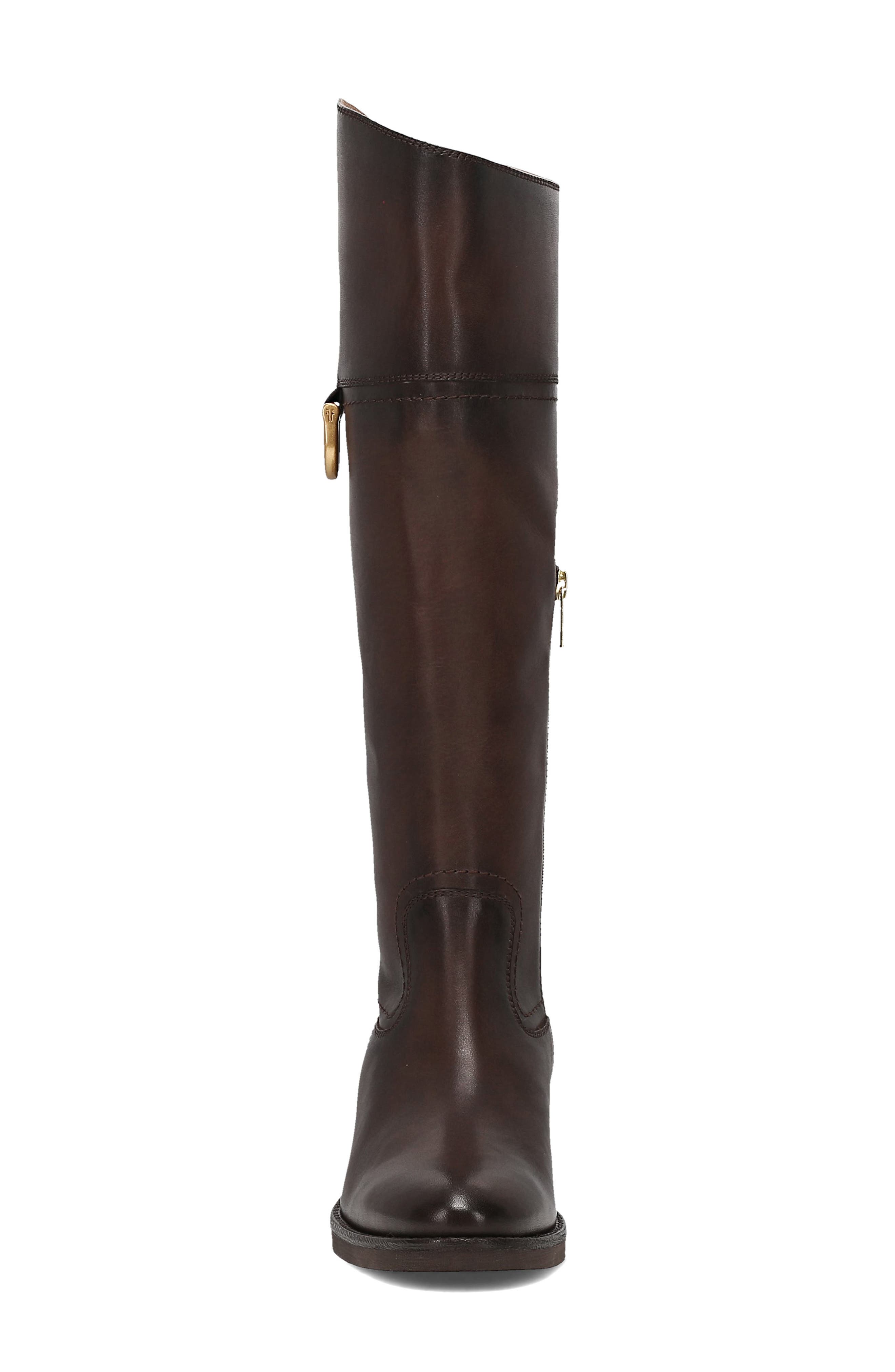 Quinn Riding Boot, Alternate, color, CHOCOLATE