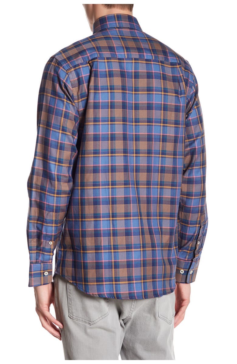 James Tattersall Plaid Classic Fit Shirt, Alternate, color, 