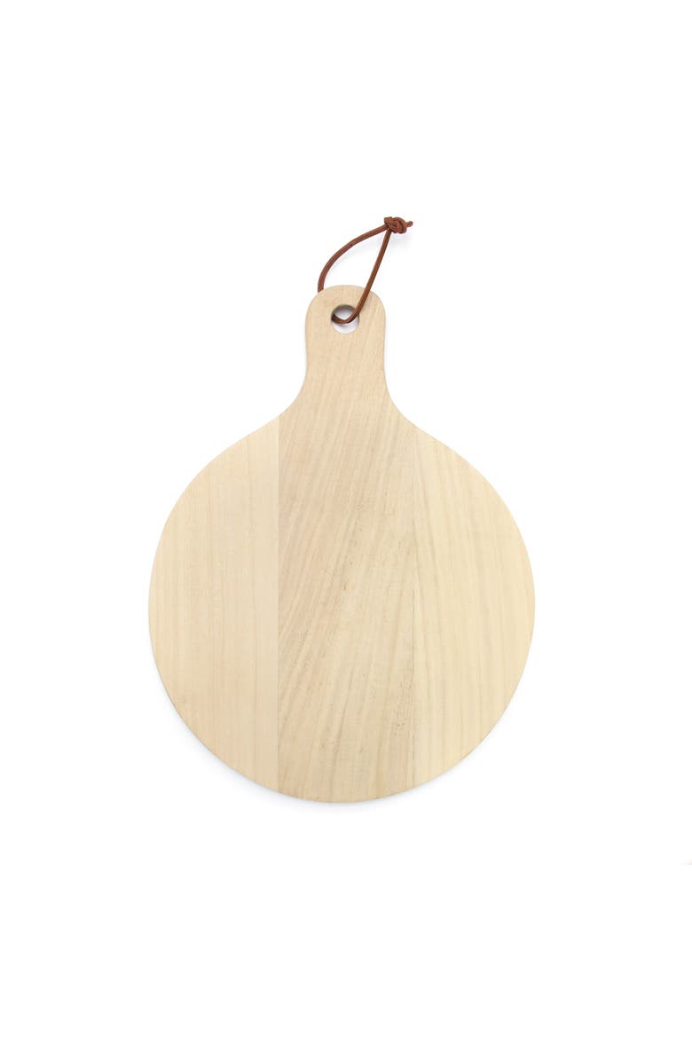 Round Wooden Board, Main, color, Natural