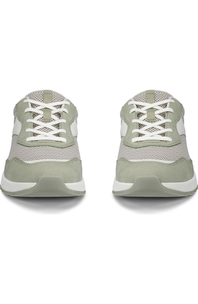 ECCO Mesh Low Top Sneaker, Alternate, color, Tea/ Gravel/ White