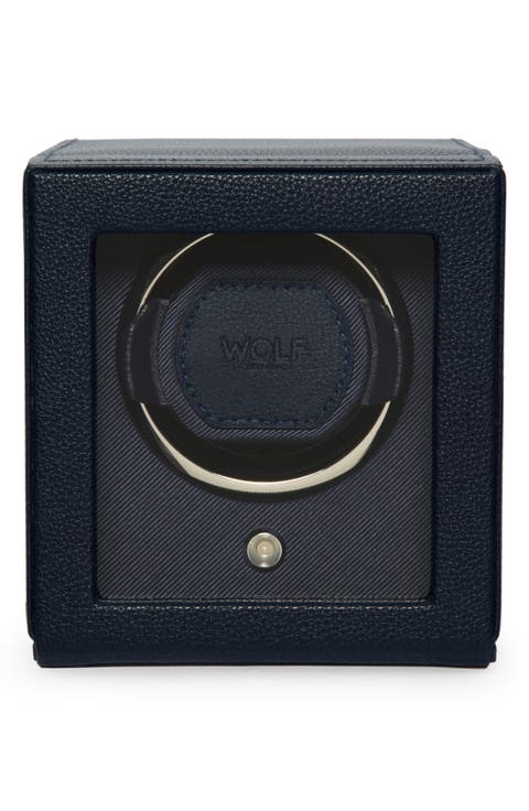 Cub Single Watch Winder with Cover