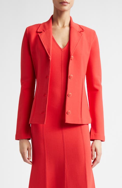 Adele Valley Fitted Sweater Jacket