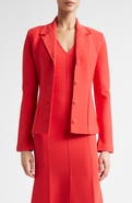 ST. JOHN Adele Valley Fitted Sweater Jacket