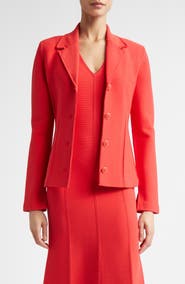 ST. JOHN Adele Valley Fitted Sweater Jacket