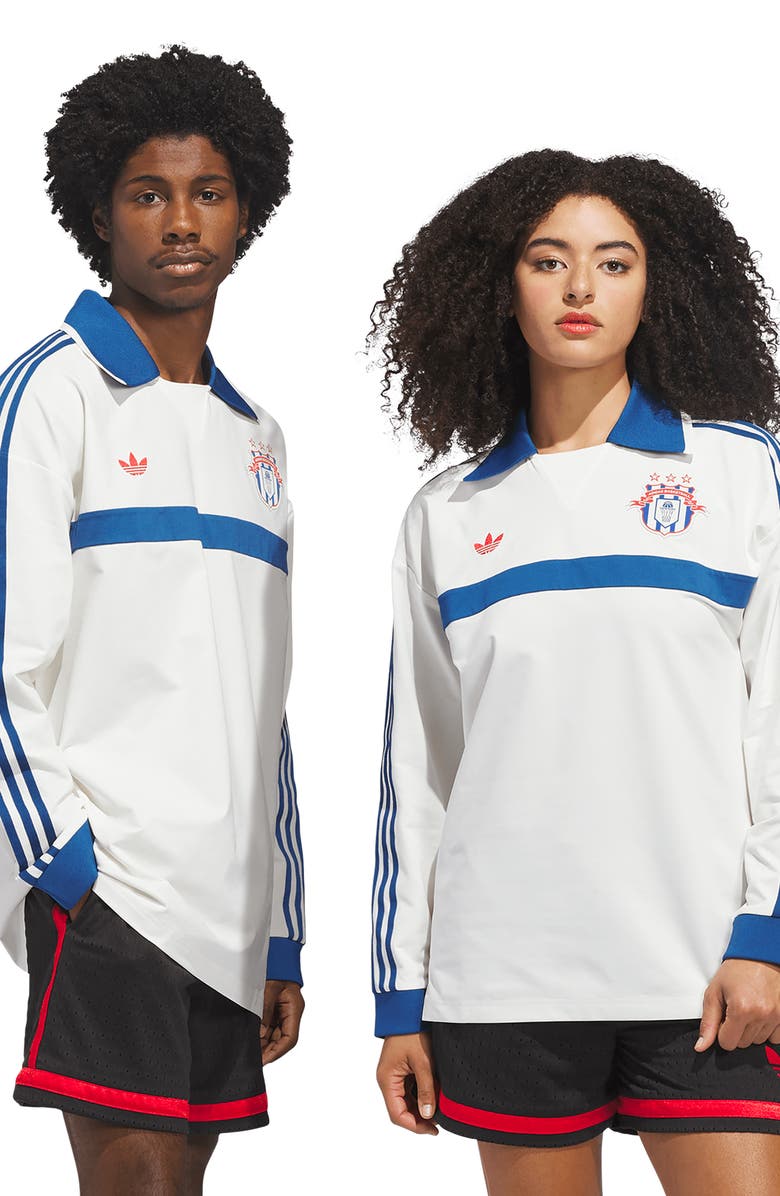 adidas Rugby Polo, Alternate, color, Off White/ /