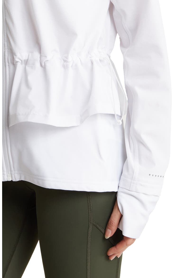 Fast Lane Running Jacket, Alternate, color, WHITE