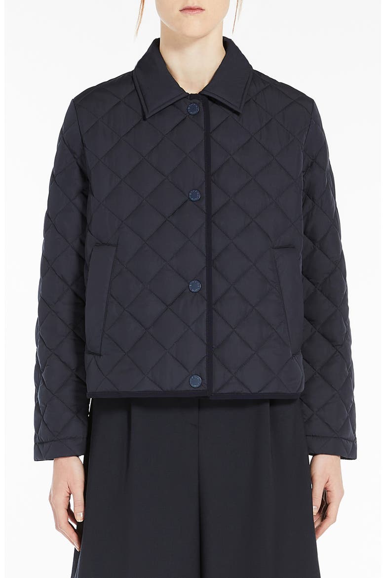 Vadier Quilted Jacket, Main, color, NAVY