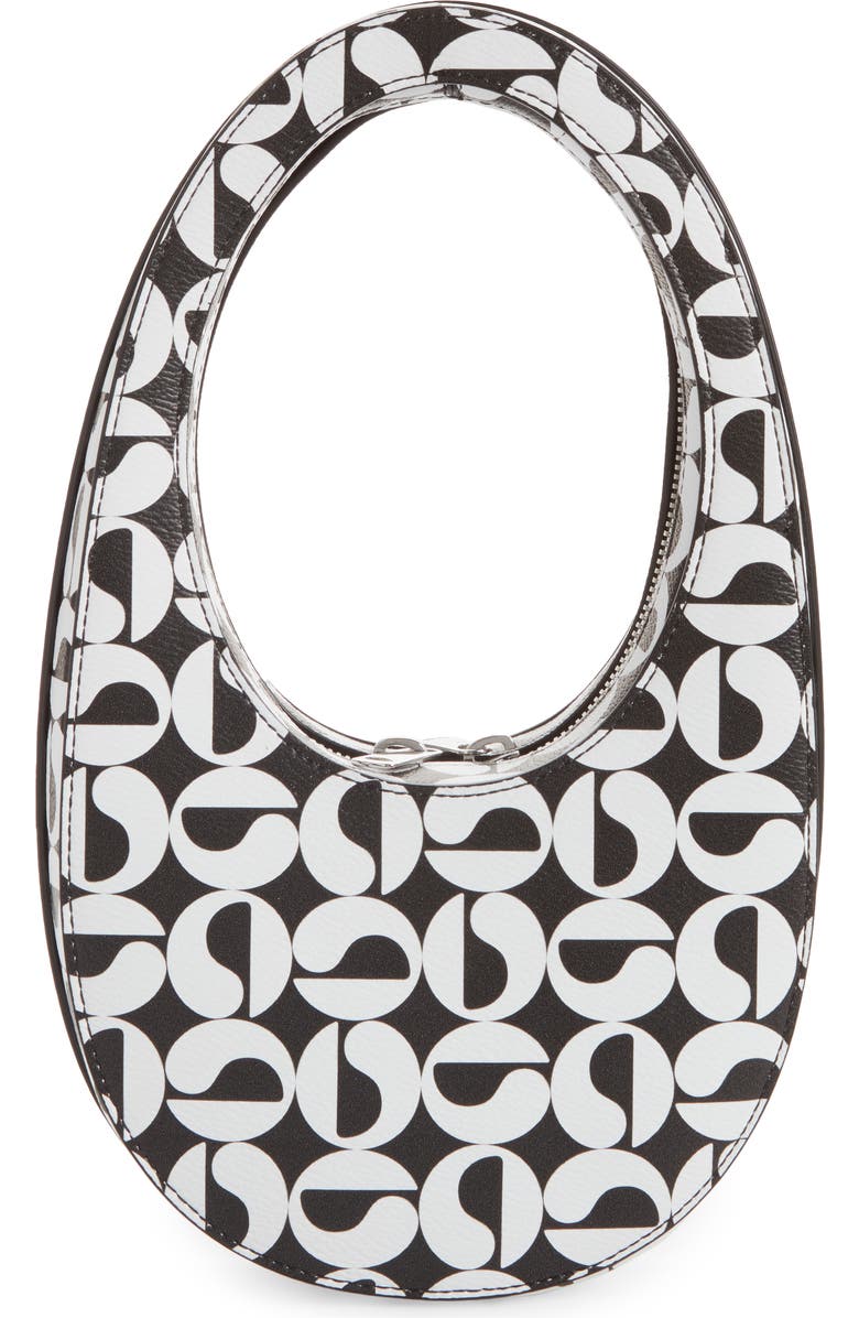 Coperni Mini Logo Print Swipe Top Handle Bag, Alternate, color,