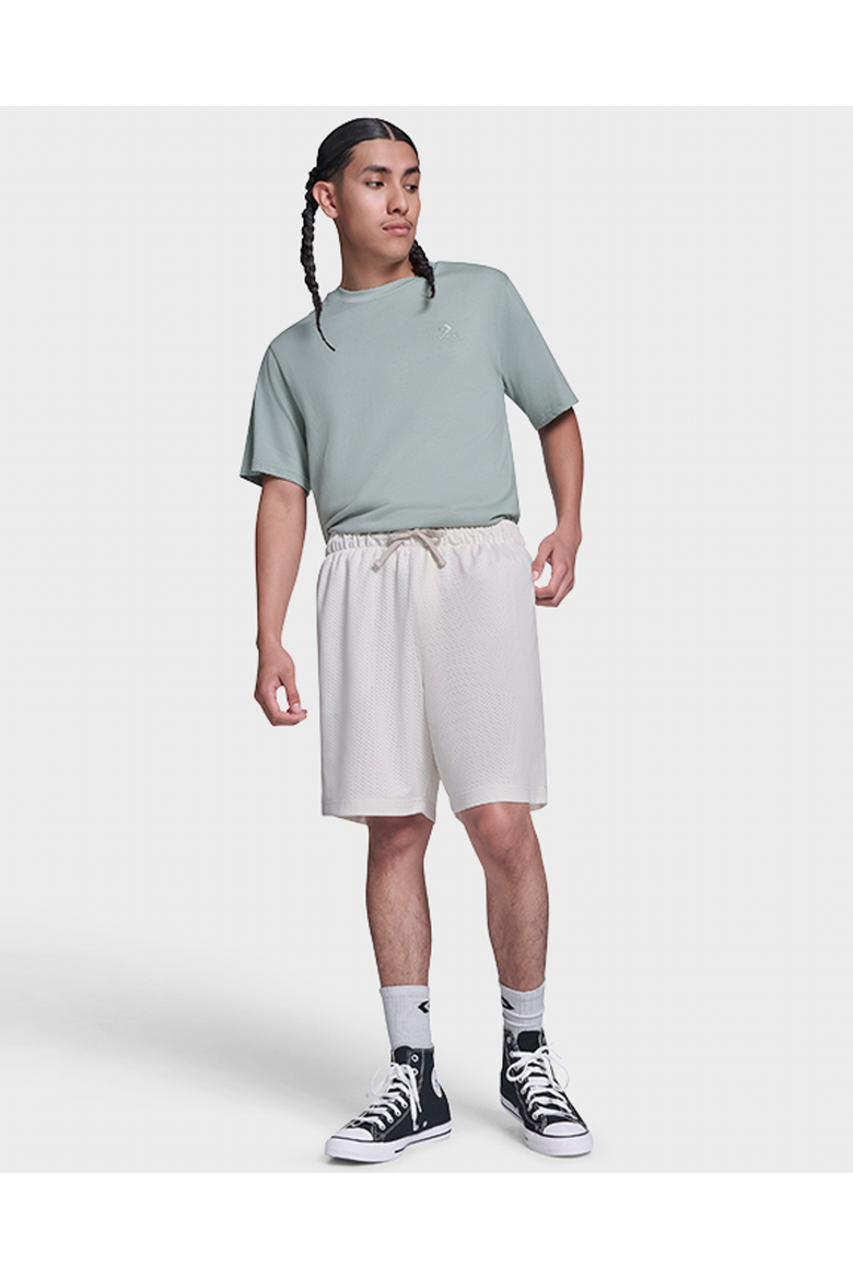 Men's Converse Star Mesh Short, Alternate, color, CONVERSE EGRET