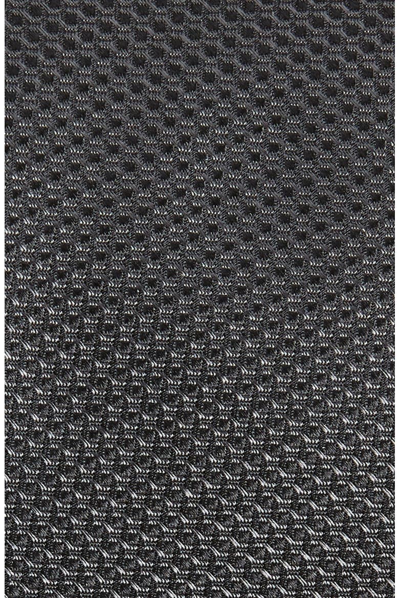 Antico Micro Silk Tie, Alternate, color, BLACK