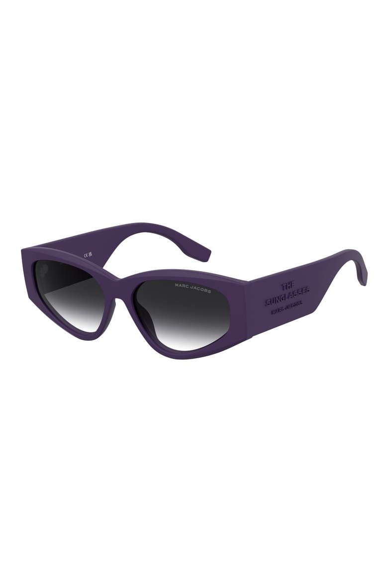 MARC 803/S 56mm Gradient Cat Eye Sunglasses, Alternate, color, 01JZ-9O
