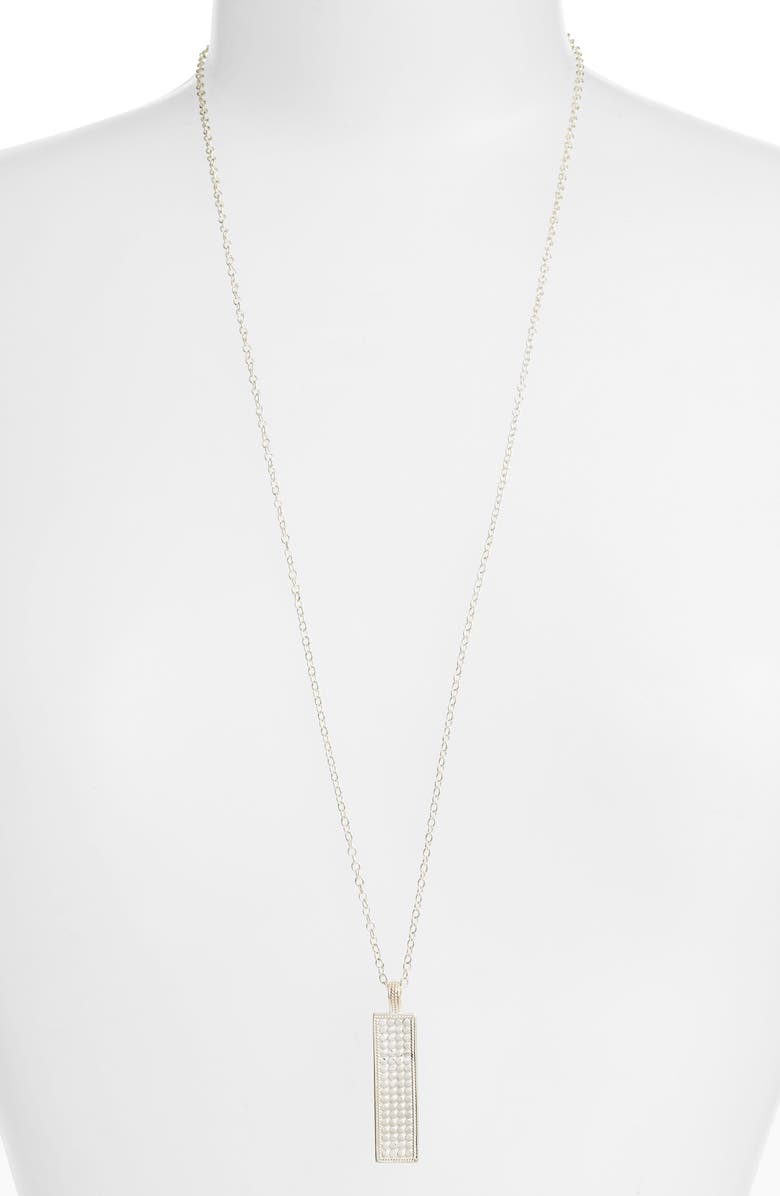 Anna Beck Long Bar Pendant Necklace, Alternate, color, 