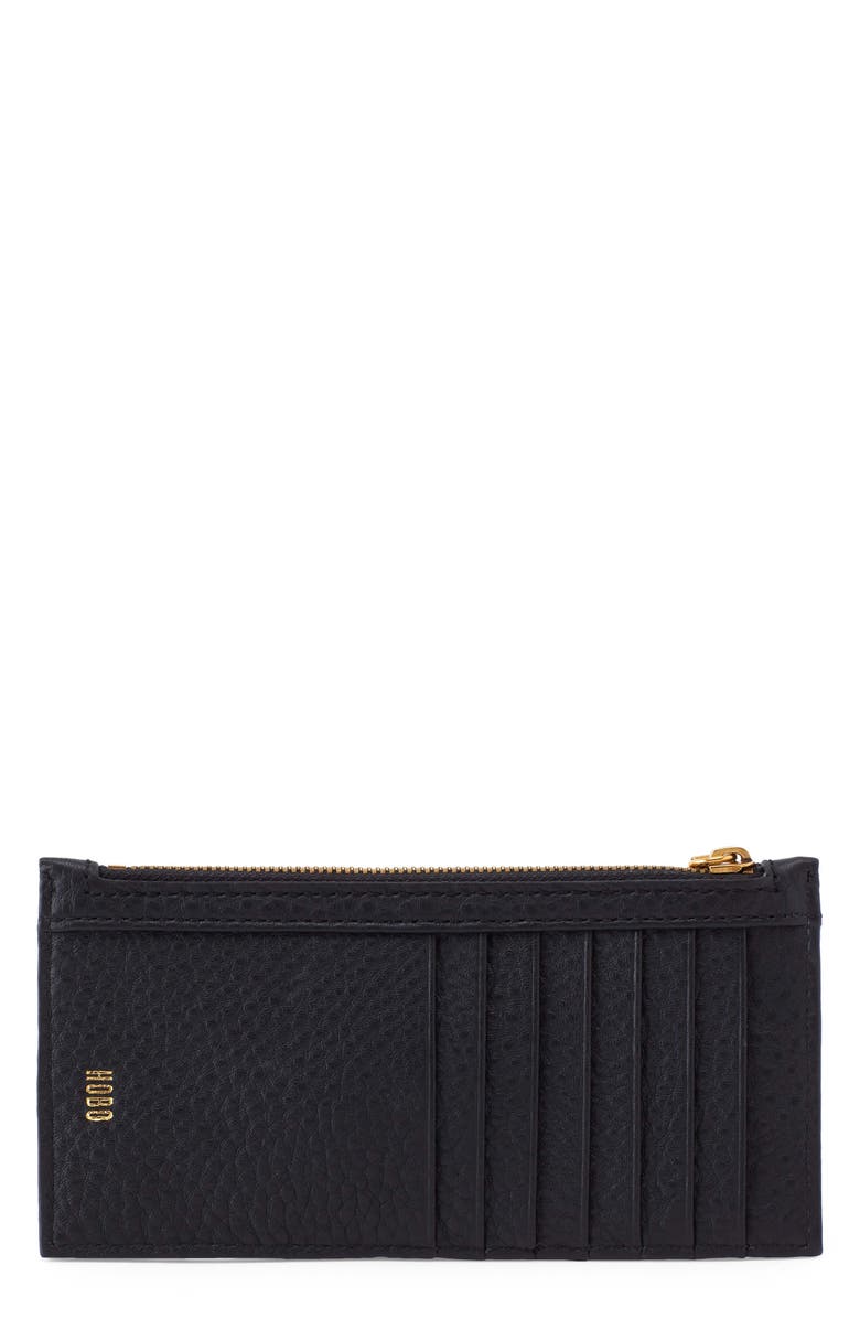HOBO Carte Leather Wallet, Main, color, Black