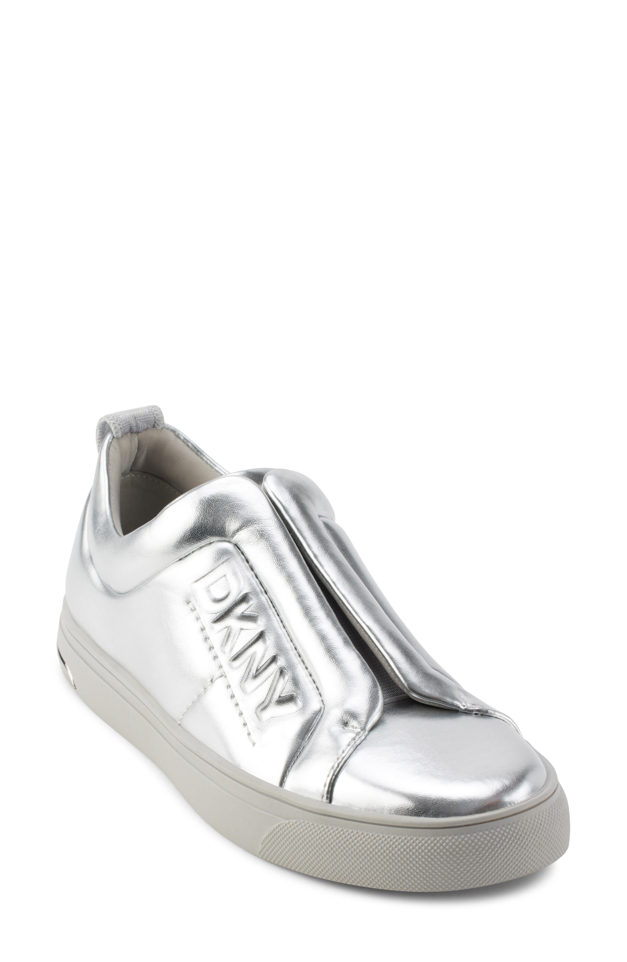 DKNY Abelina Sneaker, Main, color, Silver