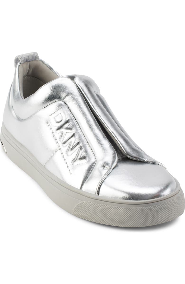 DKNY Abelina Sneaker, Main, color, Silver