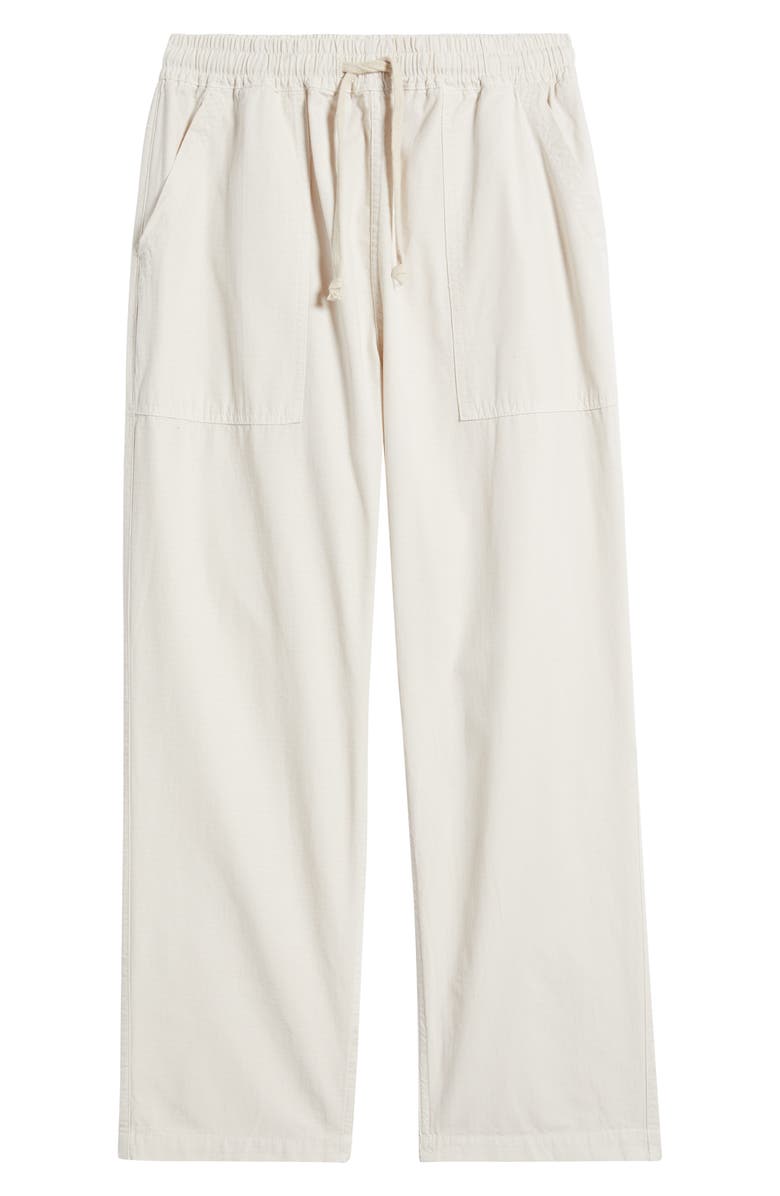 Service Works Organic Cotton Ripstop Drawstring Chef Pants, Alternate, color, Bone