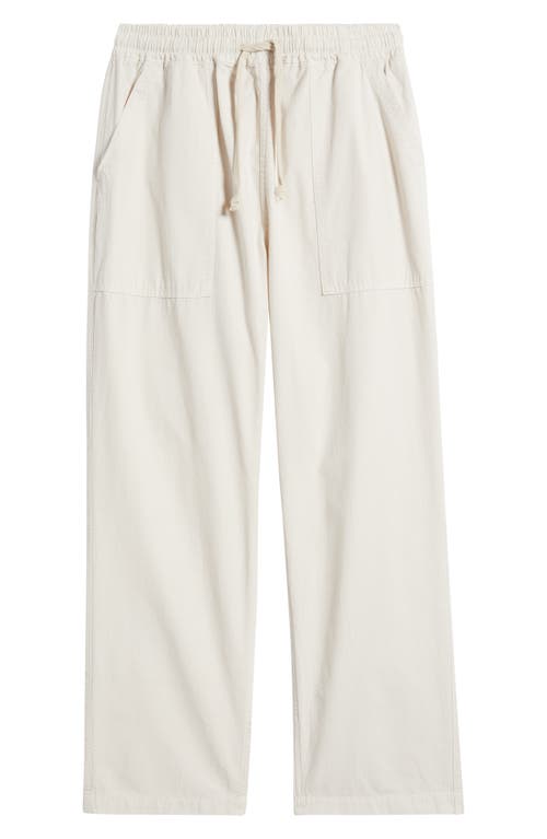 Service Works Organic Cotton Ripstop Drawstring Chef Pants In Bone