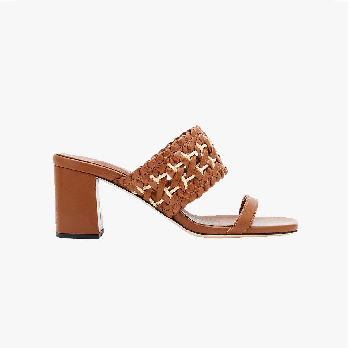 Almeria Camello Block-Heel Strap Sandal, Main, color, Camello