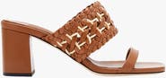 Serena Uziyel Almeria Camello Block-Heel Strap Sandal