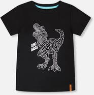 Deux par Deux Organic Cotton Jersey Dino T-Shirt