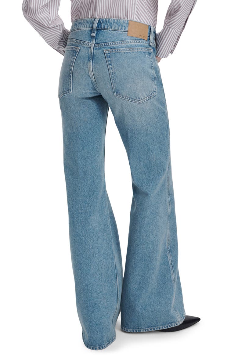 Josie Low Rise Relaxed Flare Jeans, Alternate, color, TIBURON