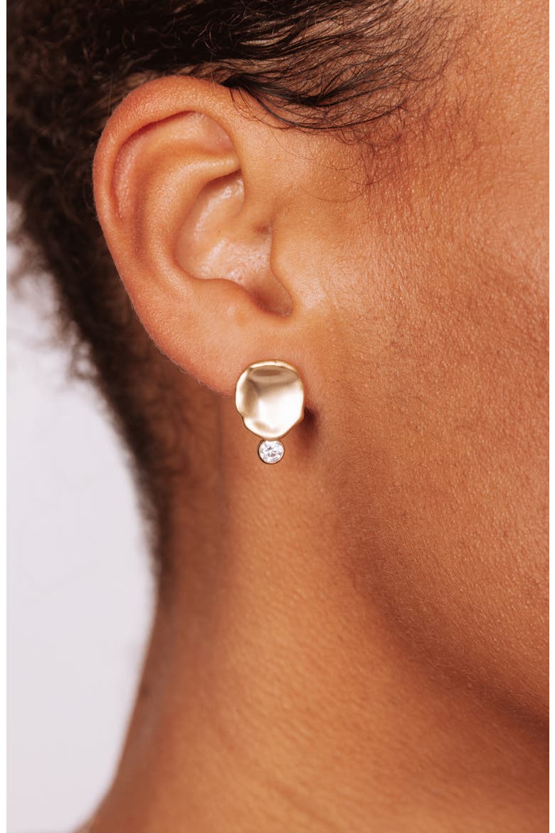 Maxine Drop Earrings, Alternate, color, GOLD