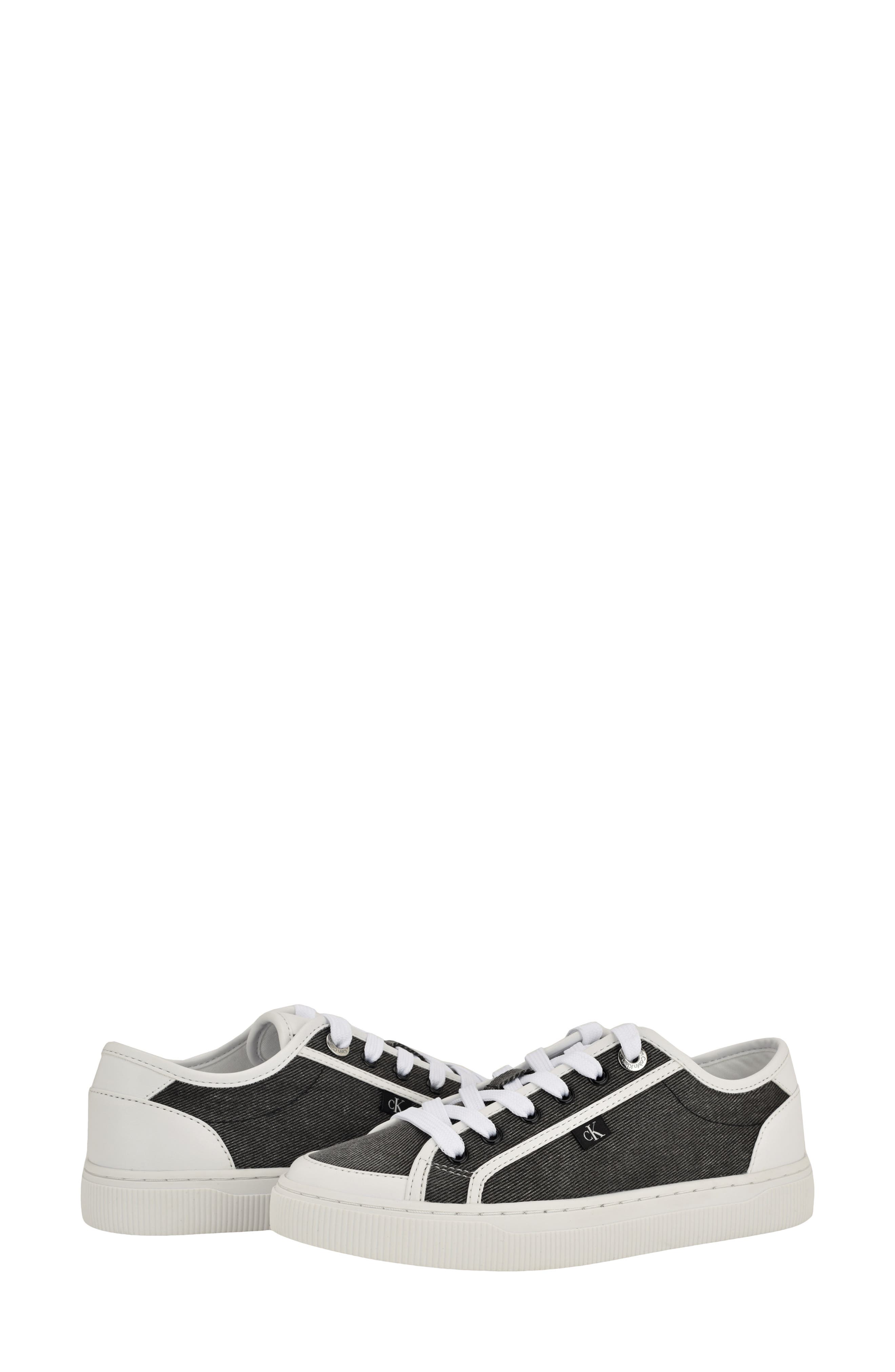 Calvin Klein Lorean Low Top Sneaker, Alternate, color, Black
