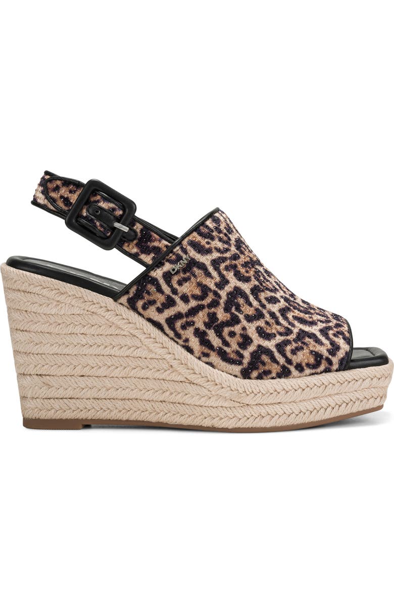 DKNY Coralyn Slingback Wege Sandal, Alternate, color,