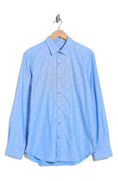 Ornate Cotton Dress Shirt