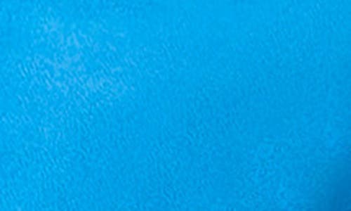 Akris Avril Lambskin Leather Biker Jacket In Blue