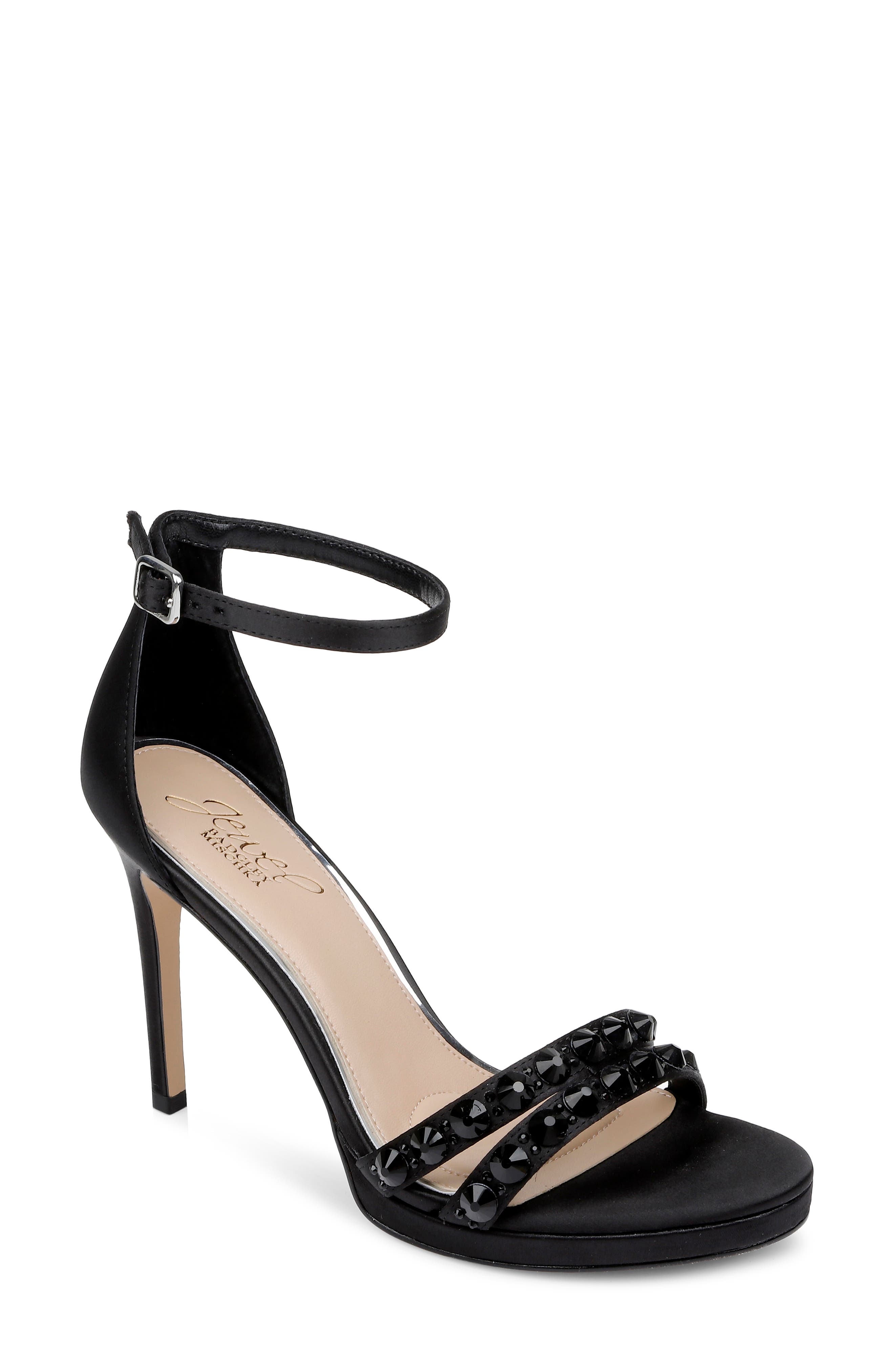 Jewel Badgley Mischka Hustle Ankle Strap Sandal, Main, color, 
