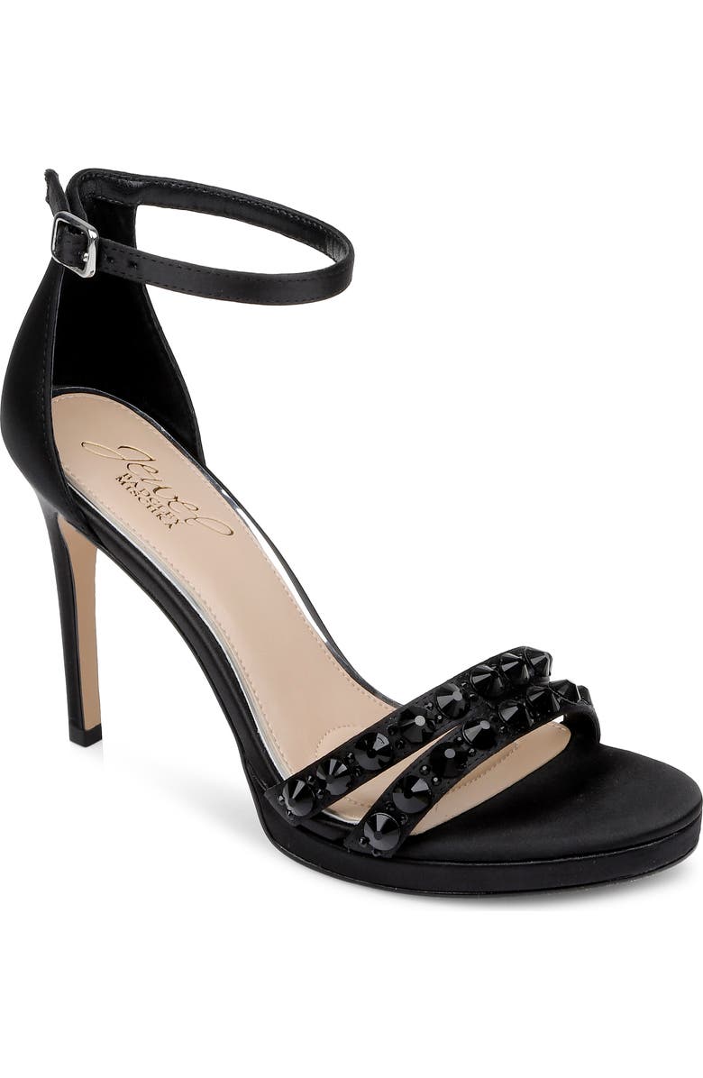 Jewel Badgley Mischka Hustle Ankle Strap Sandal, Main, color,