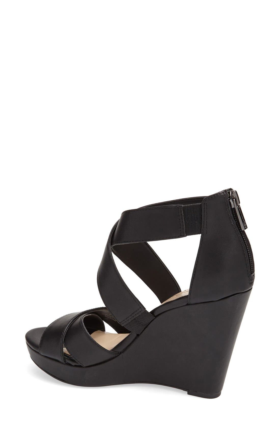 Jessica Simpson 'Jadyn' Strappy Wedge Sandal, Alternate, color, 