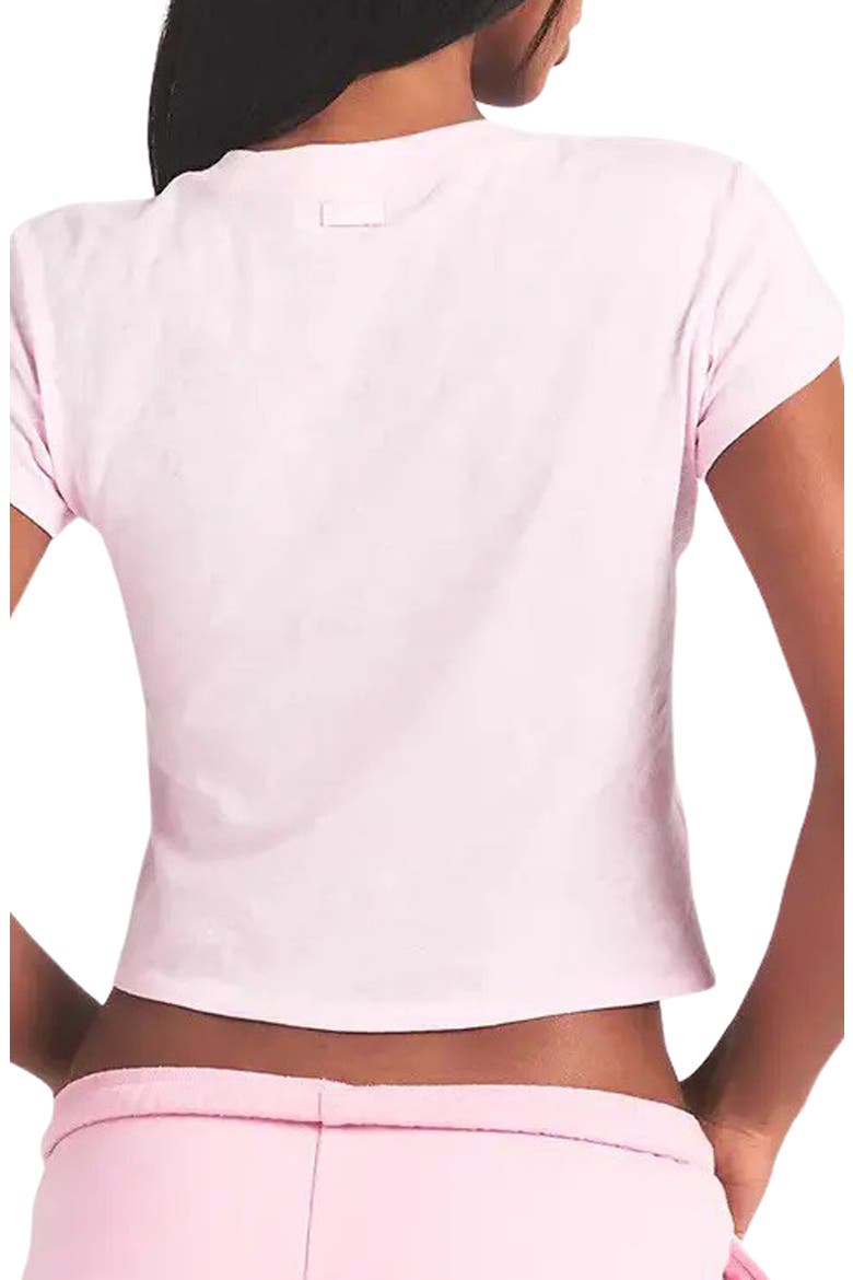 Worn In Jersey Pajama Baby Tee, Alternate, color, BABY PINK