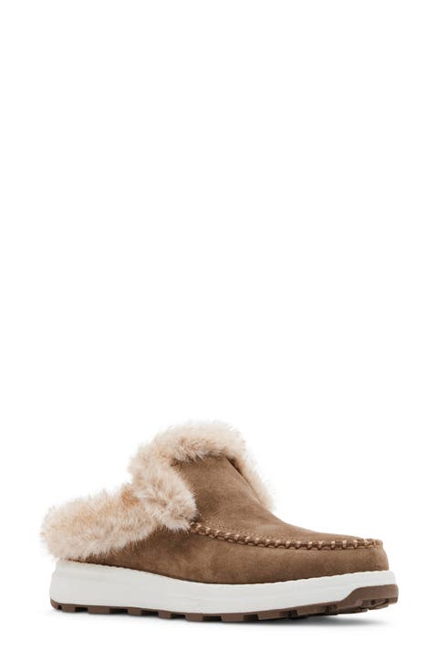 Victor Waterproof Faux Fur Slipper (Women)