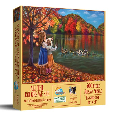 All the Colors We See 500 piece Jigsaw Puzzle for Adults