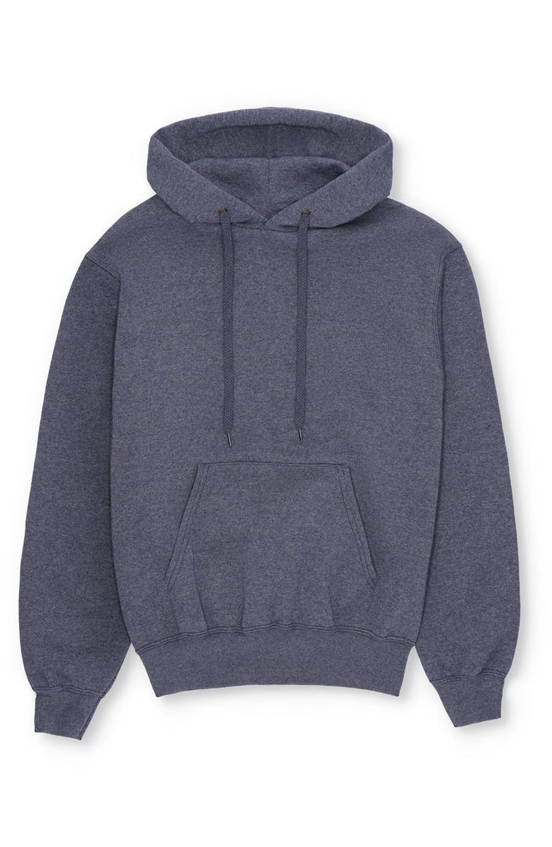 Fortela Cotton Hoodie Sweatshirt with Hood, Main, color, Navy Blue