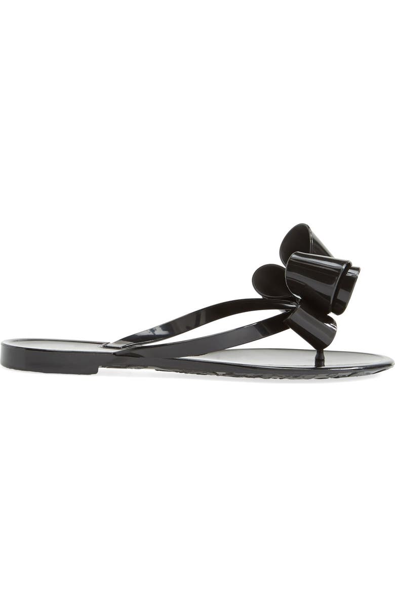 Valentino Garavani Couture Bow Thong Sandal, Alternate, color,