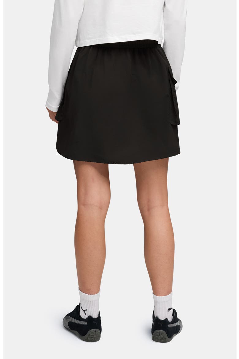 Wardrobe Essentials Cargo Miniskirt, Alternate, color, PUMA BLACK