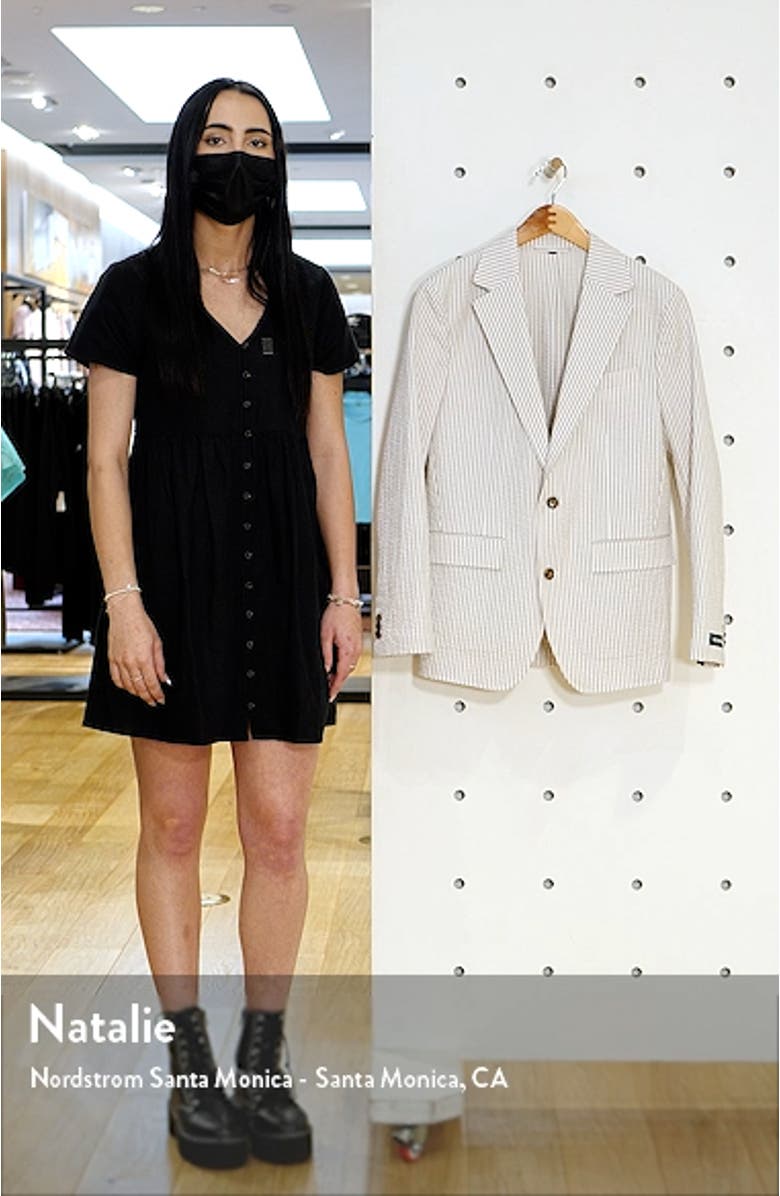 Slim Fit Seersucker Sport Coat, sales video thumbnail
