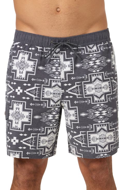 Hermosa Retro Swim Trunks