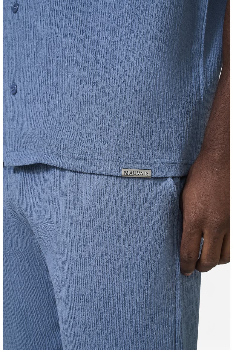 Eivissa Relaxed Fit Shirt, Alternate, color, Medium Blue