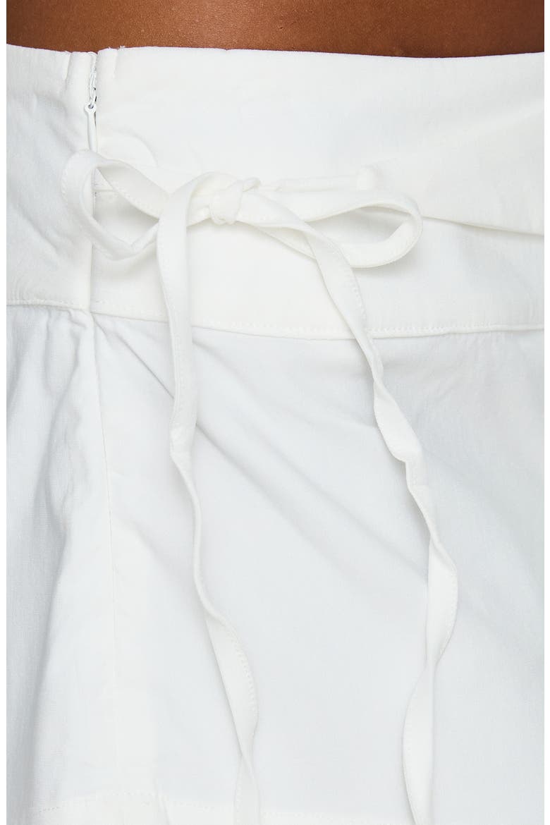 Senzo Wrap Shorts, Alternate, color, WHITE