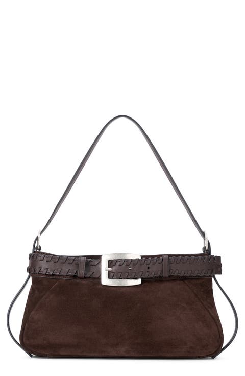 Brooklyn Suede Shoulder Bag